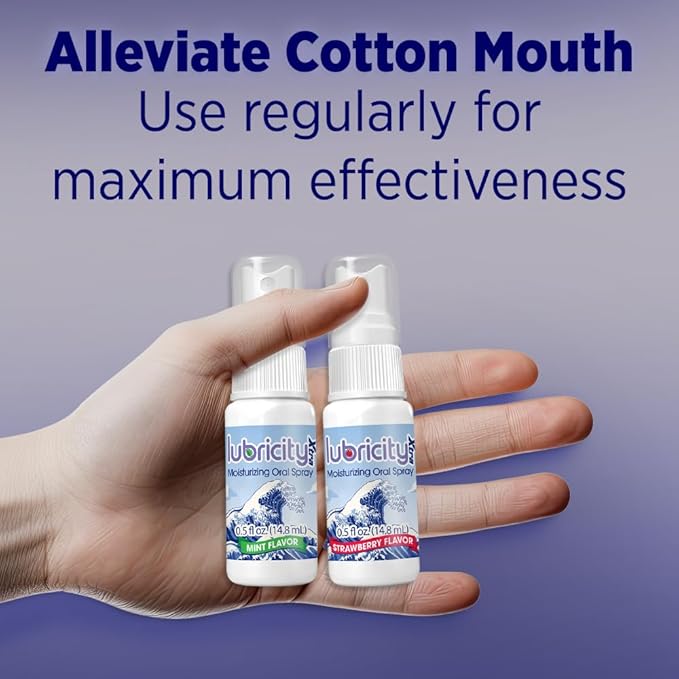 Dry Mouth Spray - Advanced Formula - Hyaluronic Acid and Xylitol, Saliva Substitute Dry Mouth Oral Spray, The Most Satisfactory Solution in Dry Mouth Products (0.5 Fl. Oz., Mint)