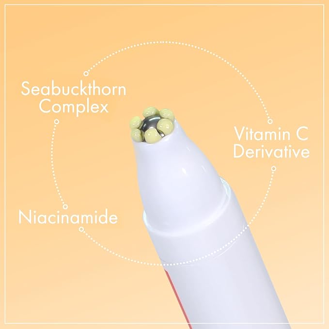 TOSOWOONG VITA Clinic Vitamin Eye Cream, Korean Skincare with 5% Arbutin, 2% Niacinamide, Hyaluronic Acid, Glutathione, Seabuckthorn Eye Serum for Fine Lines & Wrinkles, Puffiness, 15ml / 0.5 fl. oz.