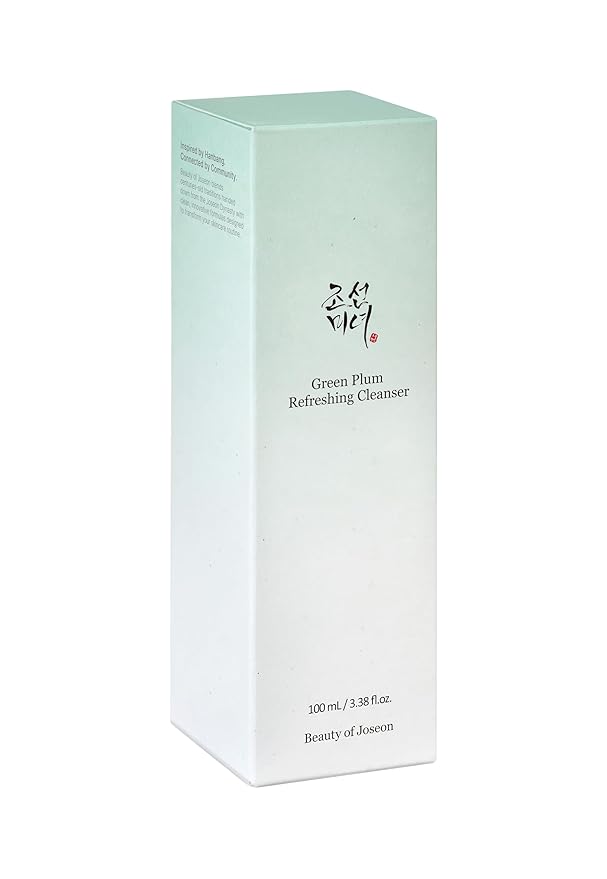 Beauty of Joseon Deep Double Cleansing Duo Green Plum Refreshing Cleanser 100ml, 3.38 fl.oz & Ginseng Cleansing Oil 210ml, 7.1 fl.oz Korean Skin Care