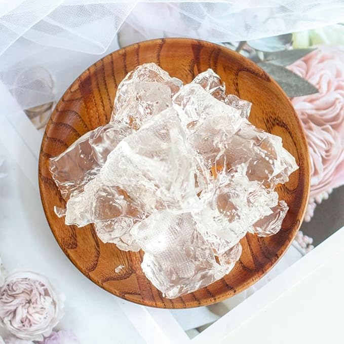 TooGet Transparent Jelly Wax DIY Candle Making Gel Wax Handmade Material Crystal Gel Candle for Candle Making and Handcraft Scented Candles Supplies - 10 lb