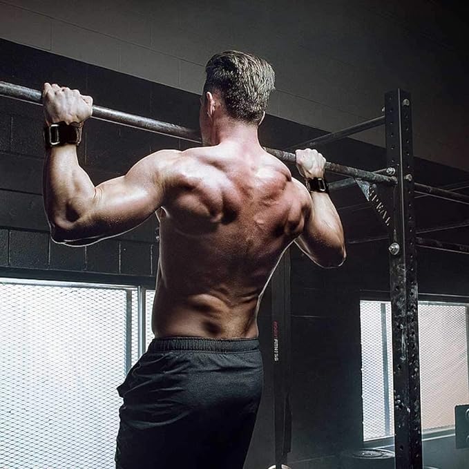 Wrist Straps for Weightlifting for Maximum Grip Support - Lifting Deadlift Strap & Weight Lifting Grips Gloves for Working Out Pull Up Deadlifting & Shrugs