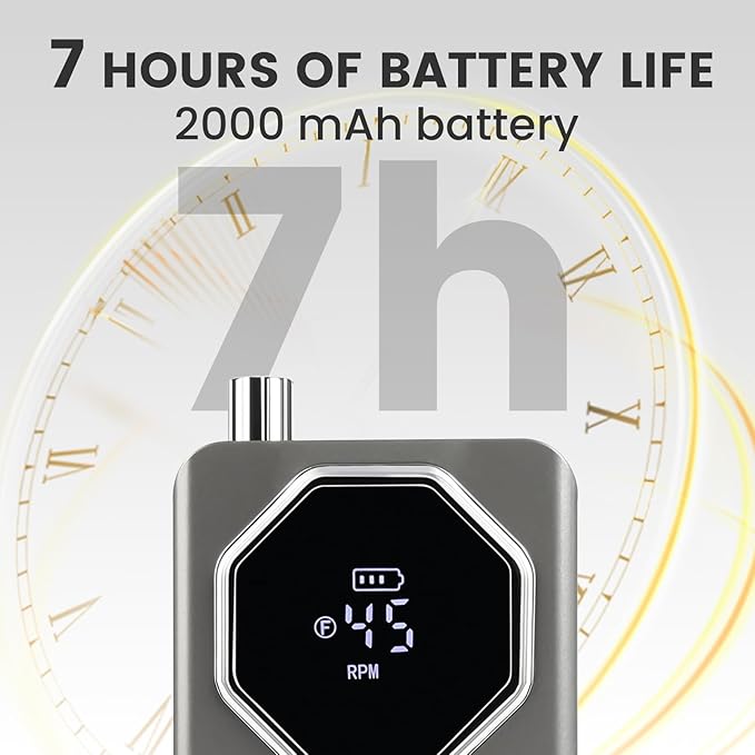 45000RPM Professional Cordless Portable Nail Drill Cordless Low Noise Nail Filer Electric Machine with Efile Bits & Base for Acrylic Nails, Nail Buffer Machine for Salon Home (Grey)