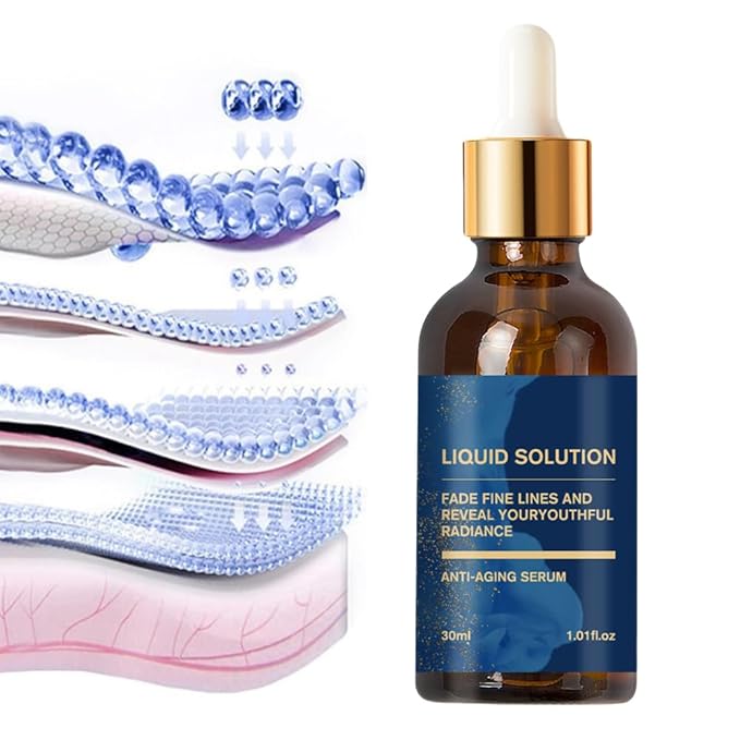 Olavita Serum Facial Serum, Vitamin C & E Serum, Anti Aging Face Tightening, Boost Skin Collagen, Reduce Wrinkles & Plump Skin(3pcs)