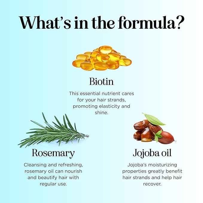 Biotin Conditioner for Thinning Hair - Volumizing Conditioner for Fine Thin & Weak Hair - Sulfate Paraben & Silicone Free with Nourishing Plant Proteins Argan Oil Green Tea & B Vitamins (25 Fl Oz)