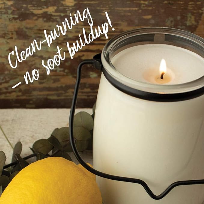 Milkhouse Candle Company - Pineapple Gelato - Creamery Collection - 22oz Single Cotton Wick Soy Candles with Beeswax - Long Burn Time, Made in The USA - Non Toxic, Premium Scented Candles