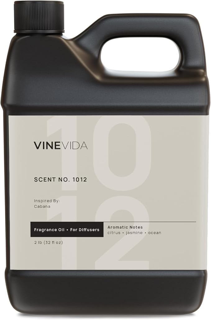 VINEVIDA (32oz) Hotel Fragrance Collection Diffuser Oil - Hotel Scents Diffusers for Home - Cold Air Diffuser Oil - Hotel Scent Essential Oil - Scent No.1012 Inspired by Ritz Carlton Hotel