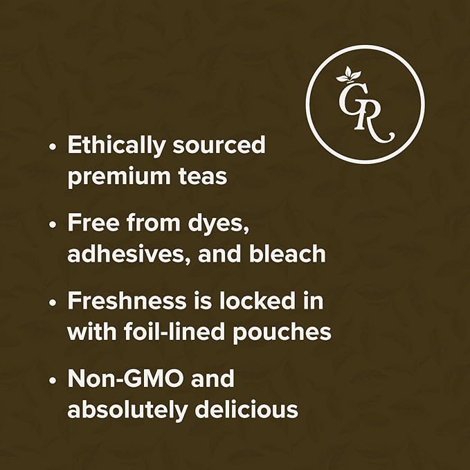 Gourmet Royale Chamomile Tea, 100 Count, Sustainable Tea Bags, Caffeine & Sugar Free, Premium Chamomile from Sri Lanka, Resealable Bag, Pure & Natural, (Pack of 1)