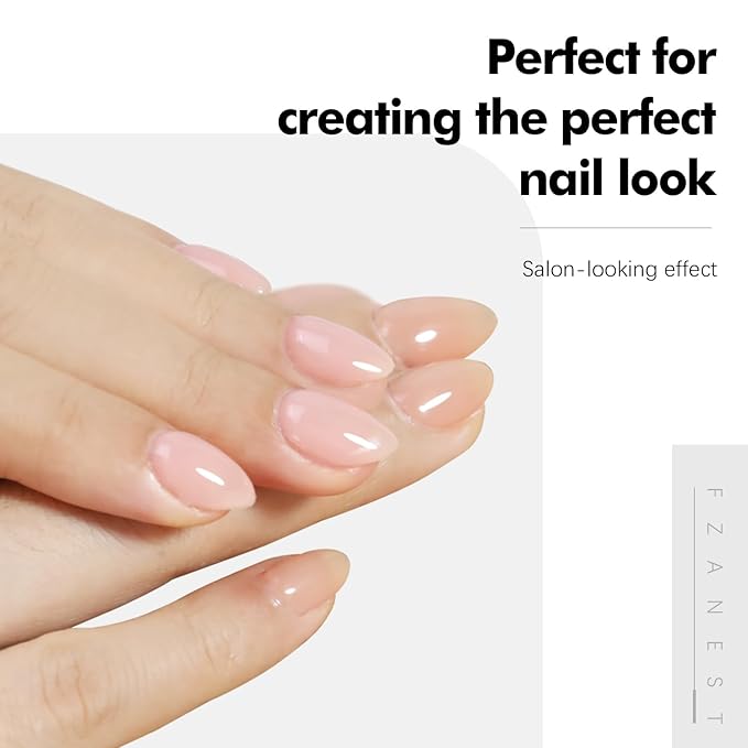 FZANEST Hema Tpo-Free Rubber Builder Gel Base Coat and Diamond Top Coat Gel Nail Polish Set Long Lasting Ultra Shine Top and Base for Nail Strengthener Extension Protection Repair Building Aprex