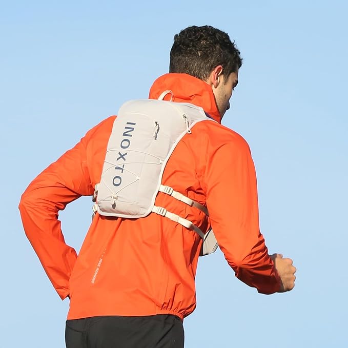 INOXTO Running Hydration Vest Backpack,Lightweight Pack with 1.6L Water Bladder Hydration Backpack Daypack for Hiking Trail Running Cycling Race Marathon for Women Men