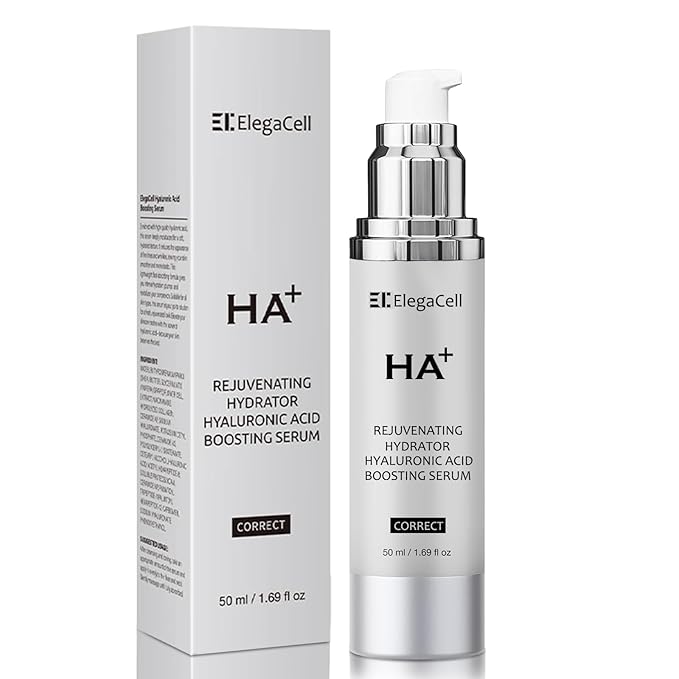 HA Rejuvenating Hydrator Hyaluronic Acid Serum for Face, Deep Hydrating Serum Made with Niacinamide and Ceramides