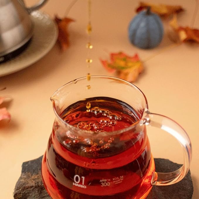 Organic Positively Tea Company, Pumpkin Spice Black Tea, Loose Leaf, 16 Ounce