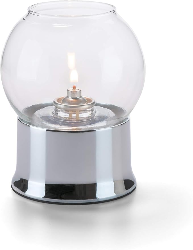 Hollowick Disposable Liquid Candles, 36 Hour, for Use in Glass Votive Tealight Lamp Holders, Restaurant Wedding Table Top Lights, Child Resistant Closures, 24 Pieces, Clear Fuel Oil HD36