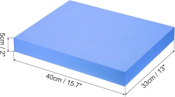 PATIKIL Balance Pad, Non-Slip TPE Foam Pad Cushion Exercise Yoga Mat Knee Pad for Fitness Stability Core Training Stretching