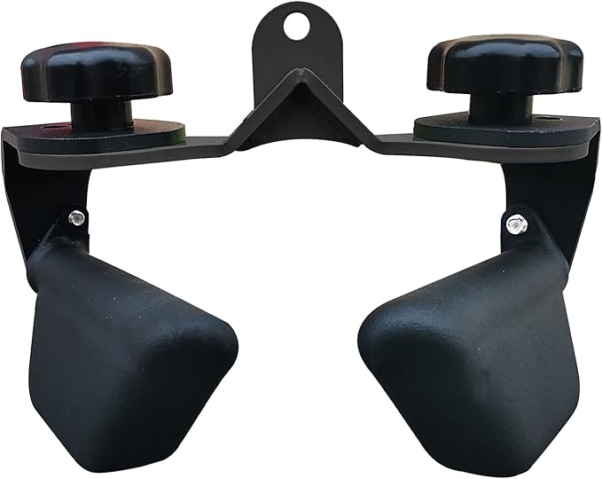 KORIKAHM Adjustable Lat Pull down Bar, Cable Machine Attachments for Gym, Home Gym Fitness T-bar Row Pulldown Attachments, Lat Pull Down Machine Wide Grip Neutral Grip Handle