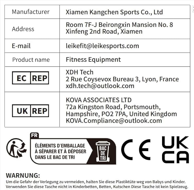 leikefitness Sissy Squat Machine, Deluxe Multi-Function Deep Sissy Squat Bench Workout Station, Leg Exercise Machine for Home Gym