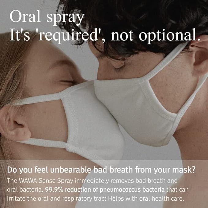 ROROBELL Wawa Sense Spray Oral Care Mouth Freshener Fights Bad breath ((1/3 Fl Oz (Pack of 5)))
