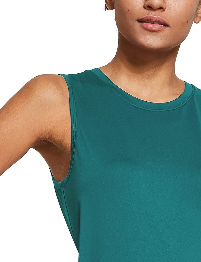 baleaf Workout Tank Tops for Women Sleeveless Running Athletic Loose Fit Yoga Tops Active Shirts Sports Gym Exercise