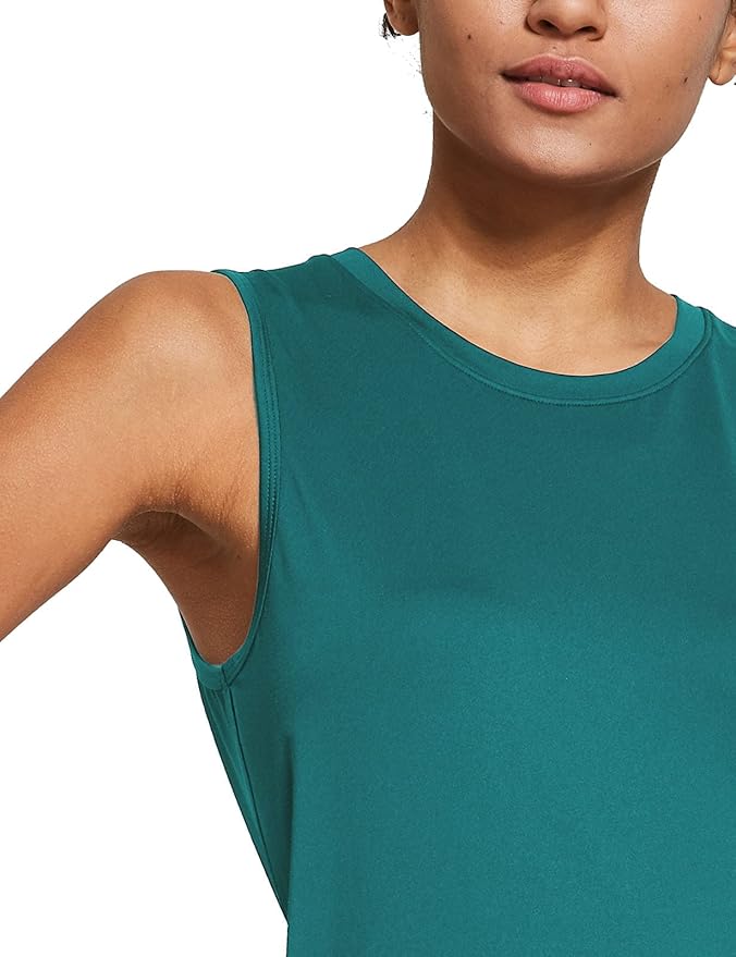 baleaf Workout Tank Tops for Women Sleeveless Running Athletic Loose Fit Yoga Tops Active Shirts Sports Gym Exercise