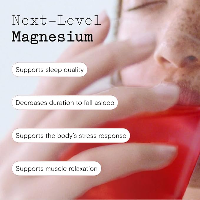 Moon Juice - Sleepy Magnesi-Om, Cherry - Jar (35 Servings) - Rest Support Aid - Plant Based Melatonin, Magnesium & L-Theanine - 3rd Party Tested - 100% Traceable - Glass Jar - Vegan, Non GMO - 4.2oz