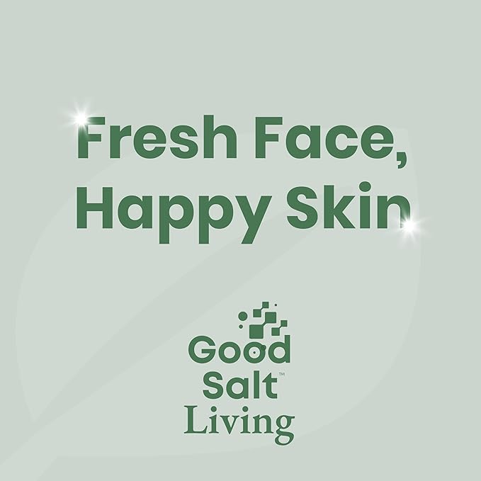 Good Salt Living Skin Refresh Anytime Skin Toner for All Skin Types, Made in The USA, 3.4 Ounce Bottle, 2-Pack