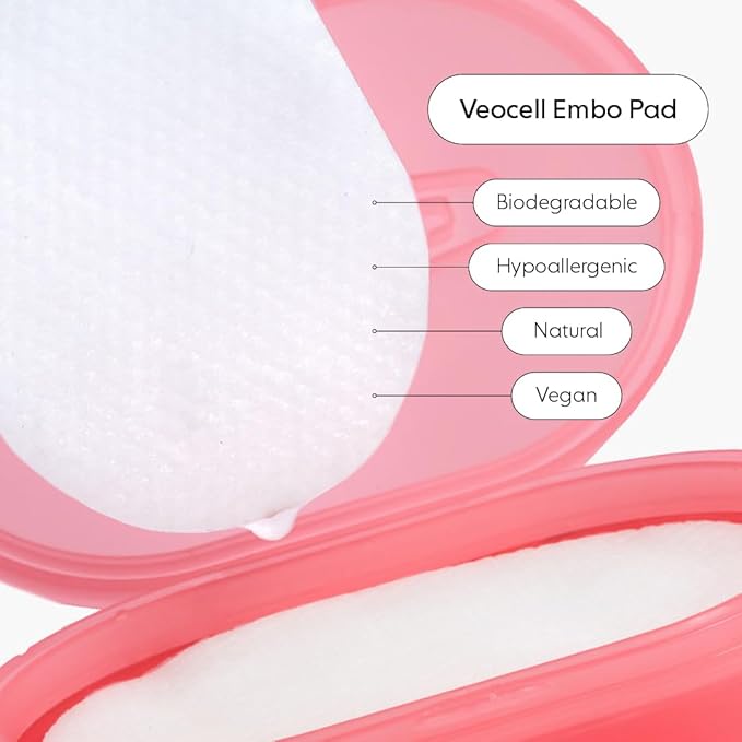 LOOPS Peptide Serum - Firm, Fortify, and Fight Fine Lines -and Moisturizing Skincare - Pre-soaked Veocell Embo Pad - Peptide Complex Serums to Rejuvenate and Prejuvenate -Face Serum Pads