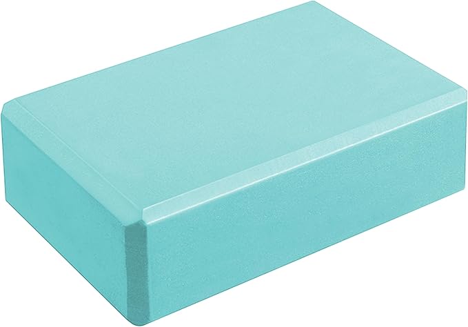 Hello Fit 3" Yoga Block, 10 Pack Bulk EVA Foam Yoga Blocks, Firm and Supportive Yoga Brick, Balance Foam for Stretching, Pilates, and Workout, 3" x 6" x 9"