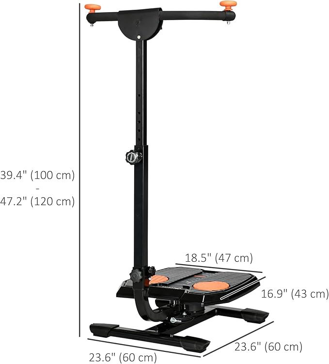 Soozier Foldable Ab Twister Board for Waist Trimming with Screen Showing Time, Calories, Ab Workout Equipment for Women and Men, Core Fitness Training Ab and Butt Workout Equipment