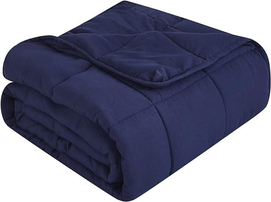Topcee Weighted Blanket (25lbs 88"x104" Cal King Size) Soft Cooling Heavy Blanket Sleeping, Apply to 240-260 lbs Body, Thick Breathable Blanket with Glass Bead, Easy Care