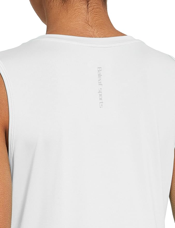 baleaf Workout Tank Tops for Women Sleeveless Running Athletic Loose Fit Yoga Tops Active Shirts Sports Gym Exercise