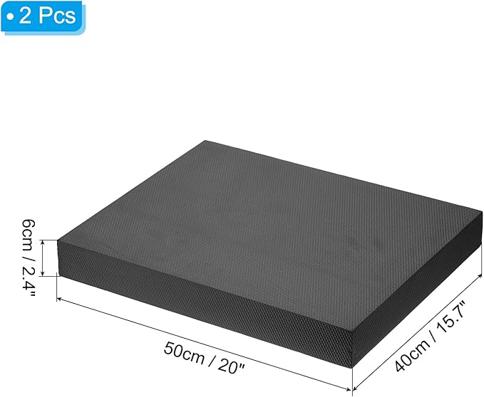 PATIKIL Balance Pad Non-Slip TPE Foam Pad Cushion Exercise Yoga Mat Knee Pad for Fitness Stability Core Training Stretching