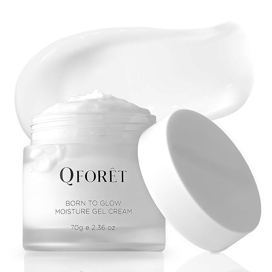 Hydrating Gel Cream | Lightweight Vegan Moisturizer for Sensitive, Blemish-Prone Skin | Plant Mucin (Snail Alternative) for a Healthy Glow | Fast-Absorbing & Non-Greasy, 2.36oz
