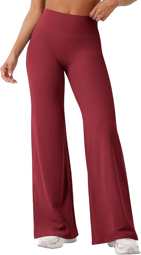 YEOREO Workout Leggings Womens No Front Seam Straight Leggings 29" / 31.5" / 33" High Waist Buttery Eddiy Gym Yoga Pants
