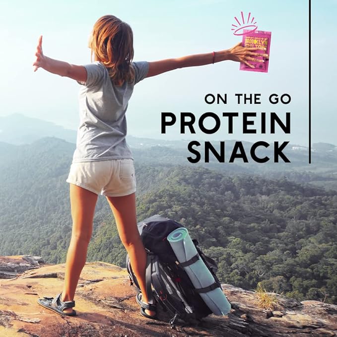 Brooklyn Biltong Air Dried Grass Fed Beef Snack, South African Beef Jerky (8 oz, Pack of 1) - Whole30 Approved, Paleo, Keto, Gluten Free, Sugar Free, Made in USA - (Peri Peri)