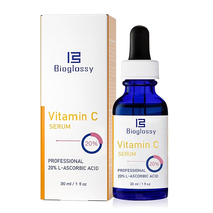 Vitamin C Serum 20%, Professional Vitamin C Face Serum Anti Aging Skin Care, Enhance Skin Radiance Reduce Fine Lines & Wrinkles for Women
