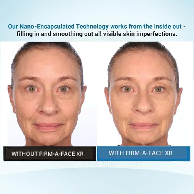 Serious Skincare - Instant FIRM A FACE XR - Temporary Face Tightener - Invisibly Firm, Lift, and Smooth the Look of Fine Lines, Deep Wrinkles and Pores - Anti-Aging Retinol - 3.2 Fl Oz (2Pack)