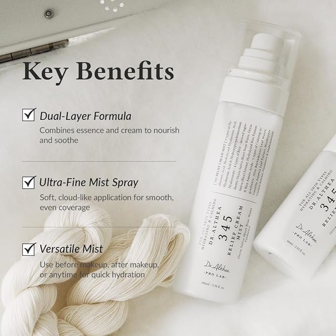 Dr.Alteha Blemish Relief Duo, Soothing Recovery & Moisture for Sensitive Skin, Korean Vegan Skin Care Set for All Skin Types