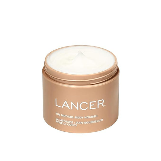 Lancer New Skincare The Method: Body Nourish Cream with 10% Glycolic Acid, Anti-Aging Body Lotion for Dry Skin, 8.1 Fluid Ounces 8.1 Fl Oz (Pack of 1)