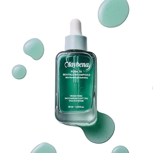 PDRN 73 Serum 730000ppm Plant-Based Kbeauty with Bakuchiol and Fast Absorption | Korean Facial Serum for Women, Personal Care, Niacinamide, Hyaluronic Acid, Glutathione (1.01 fl.oz）