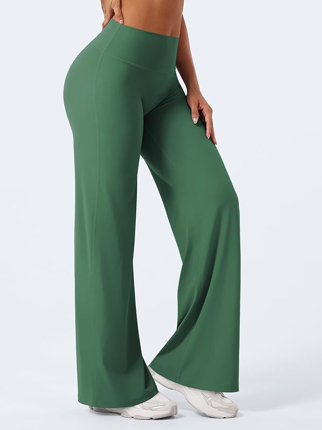 YEOREO Workout Leggings Womens No Front Seam Straight Leggings 29" / 31.5" / 33" High Waist Buttery Eddiy Gym Yoga Pants