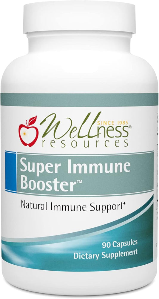 Super Immune Booster - Colostrum, Beta Glucan, Olive Leaf, Arabinogalactan (90 Capsules)