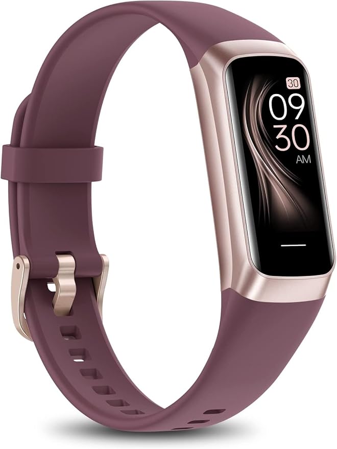 Fitness Tracker with 24/7 Heart Rate Blood Oxygen Sleep Monitor,Activity Tracker with 1.1" AMOLED Touch Color Screen, Multiple Sport Modes Step Counter,IP68 Waterproof for Women Men