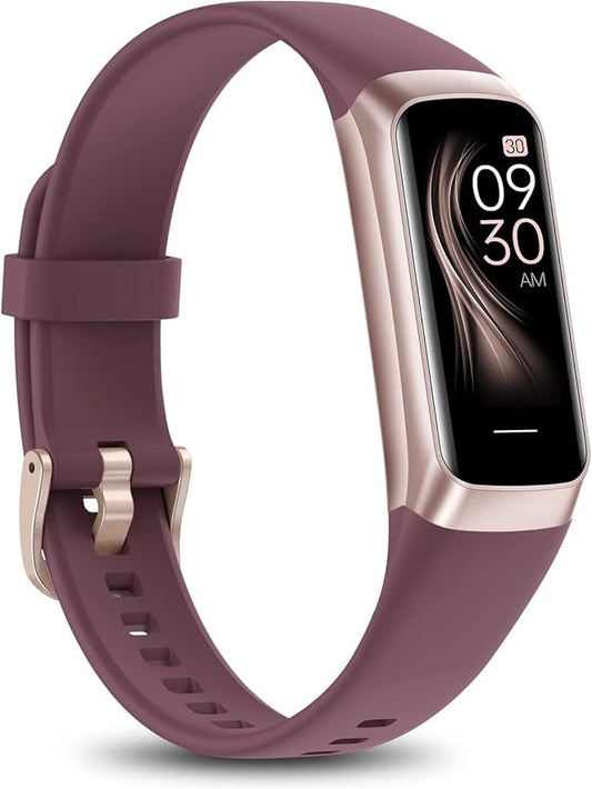 Fitness Tracker with 24/7 Heart Rate Blood Oxygen Sleep Monitor,Activity Tracker with 1.1" AMOLED Touch Color Screen, Multiple Sport Modes Step Counter,IP68 Waterproof for Women Men