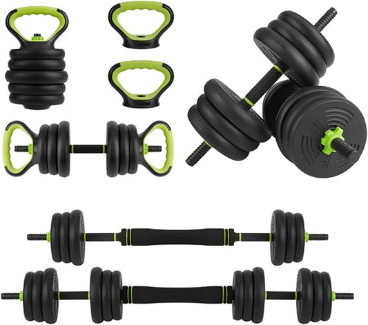 Adjustable Dumbbell Set, Adjustable Weights 30/44 /66/88 LBS Free Weight Set for Home Gym