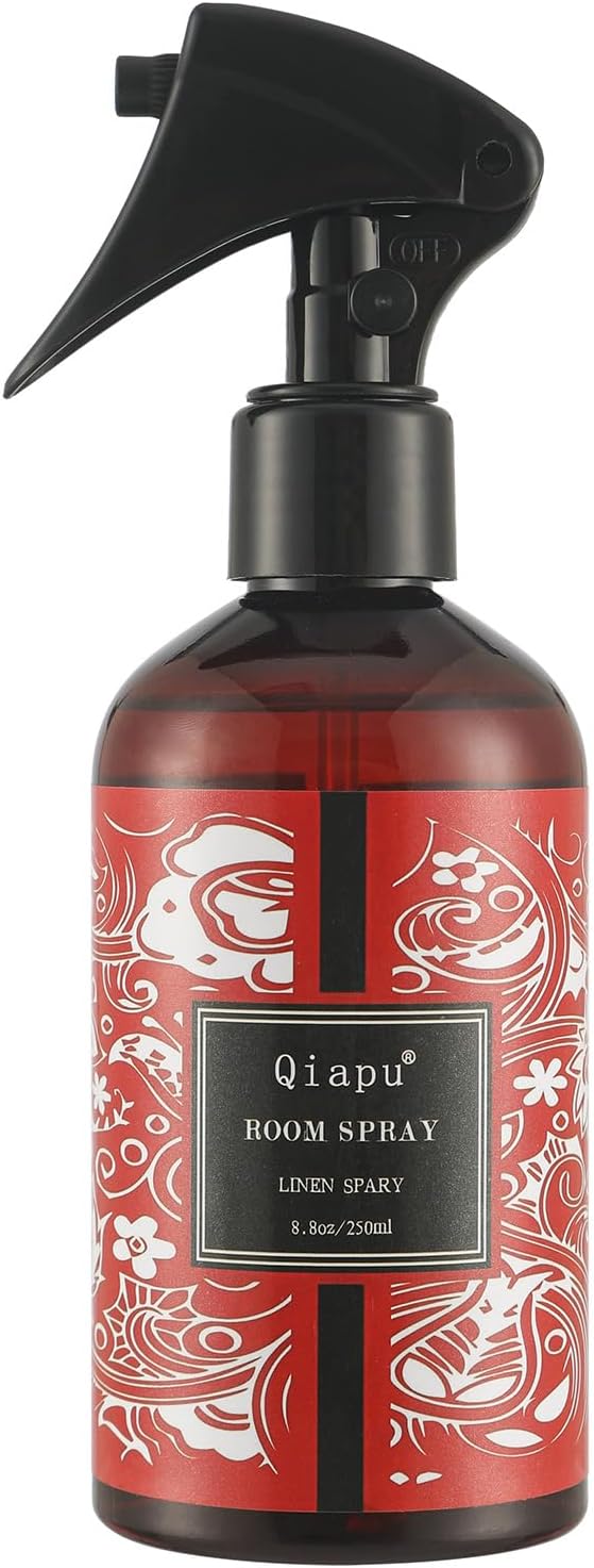 Natural Room Sandalwood Essential Oils Pillow Linen Spray for Bedding Pillows Sheets Curtains Mist and Fabric Aromatherapy Spray