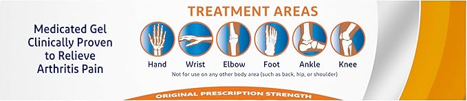 Voltaren Arthritis Pain Gel for Powerful Topical Arthritis Pain Relief with Diclofenac - NEW Easy Open Cap - 150 g