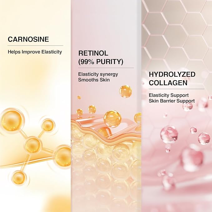 CLIV Carnosine Cream – Korean Skincare Moisturizer with Carnosine, Retinol & Peptides – Smoothing & Hydrating Face Cream for Skin Texture & Elastic Feel – 1.69 fl oz (50ml)