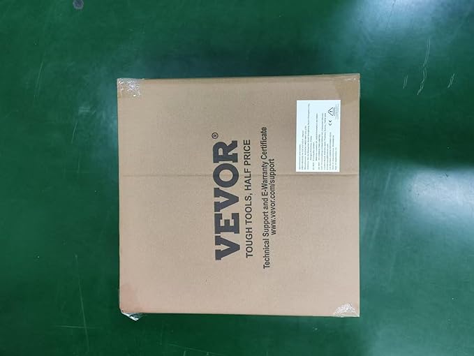 VEVOR 0.56 Inch Thick Gym Floor Mats, Rubber Top with EVA Foam, 25" x 25" Gym Flooring Workout Mats, Interlocking Puzzle Gym Mats for Gym, Home, Garage