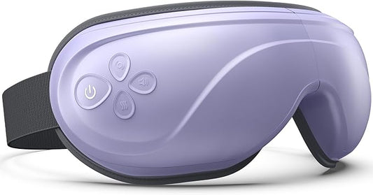 RENPHO Eyeris 2 Eye Massager with Heat, Birthday Gifts for Mom Dad Women Men Face Massager, Heated Eye Mask for Improve Sleep