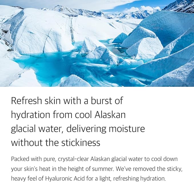 mixsoon Glacier Water Hyaluronic Acid Serum - Non-greasy Hydration Booster, Firming Facial Serum For Radiant, Dewy Skin - Korean Serum for Glass Skin (1.01 fl.oz / 30ml)