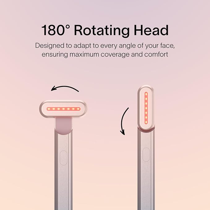 Solawave 4-in-1 Radiant Renewal Red Light Therapy Wand & Renew Complex Activation Serum | Beauty Device for Face & Neck | Serum Boosts Anti-Aging Effects, Reduces Wrinkles, Dark Circles & Puffiness